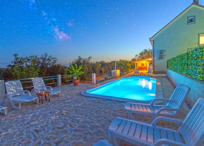 Luxury Paloma Blanca With Heated Pool Lovreć